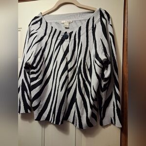 EVIE Silk Blend Animal Print Shrug Cardigan
